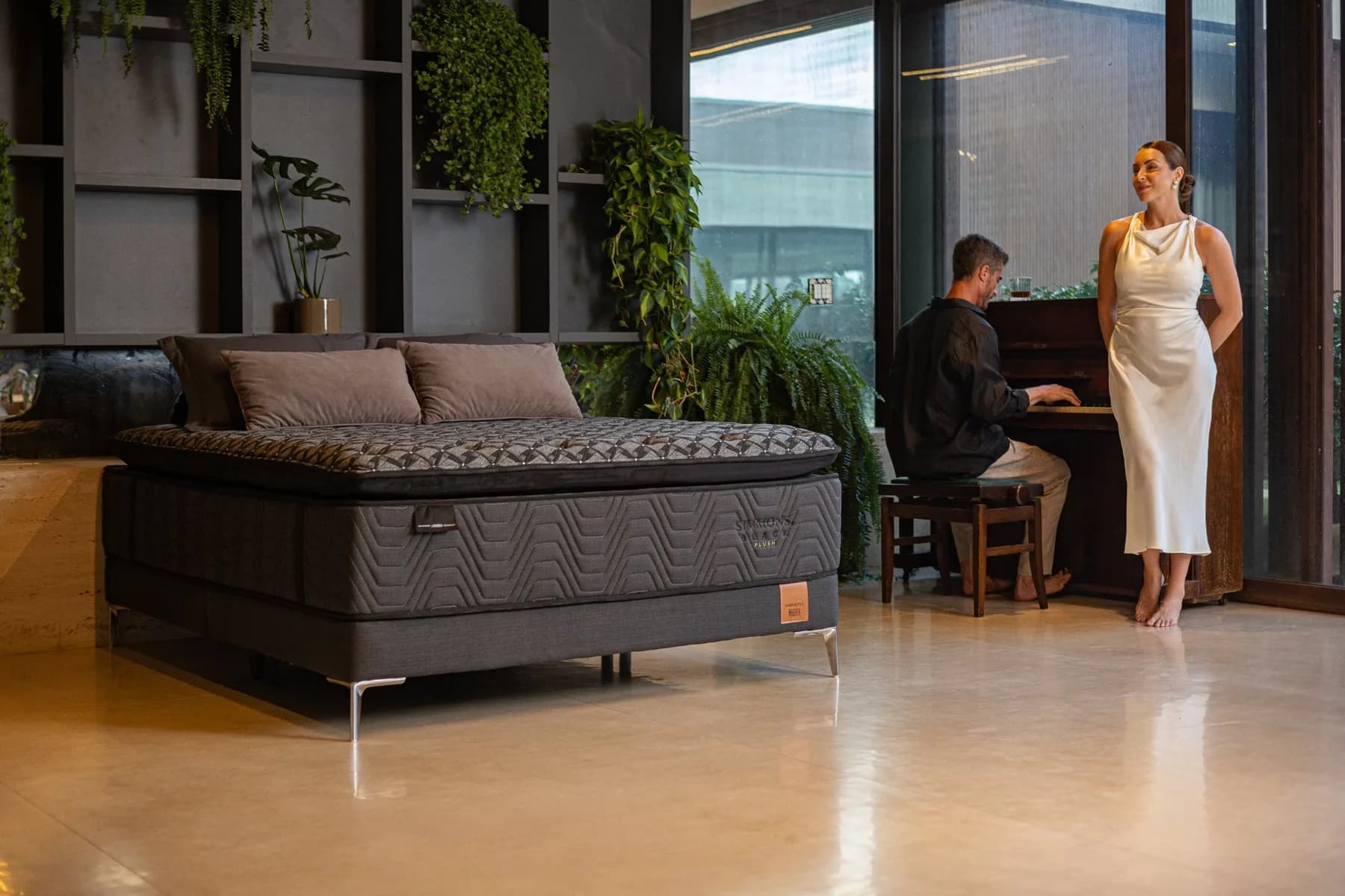 Showroom Simmons, cenário do Playbook do Consultor