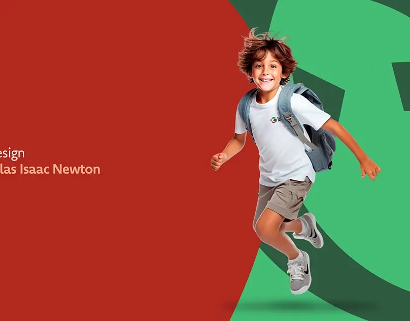 Escolas Isaac Newton · Redesign de marca