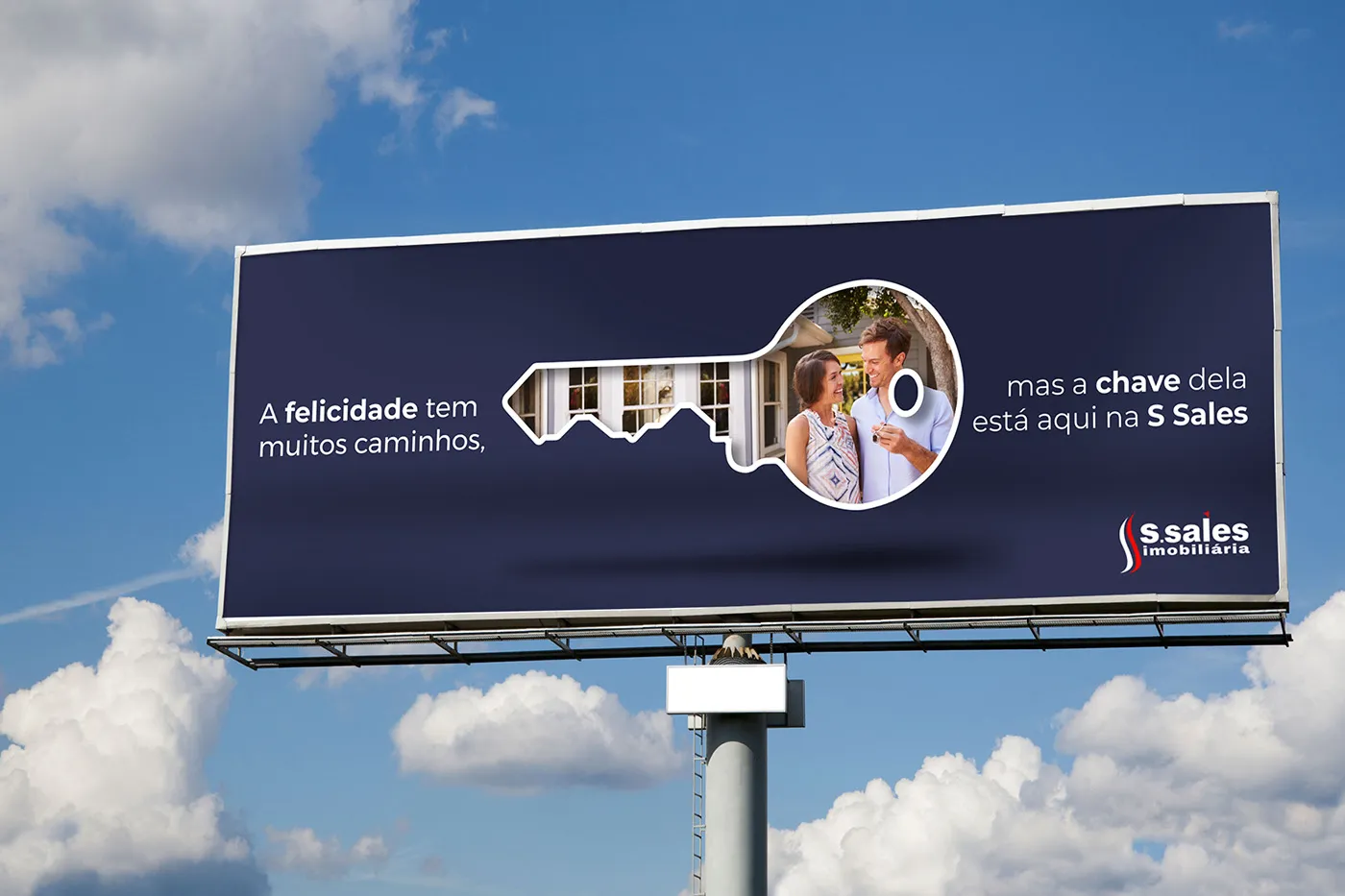 S Sales Imobiliária: campanha e mídia exterior (outdoor)