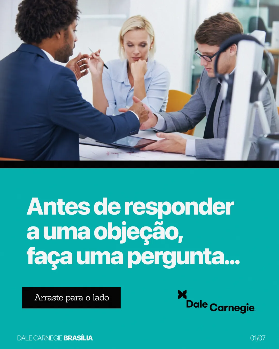 Dale Carnegie DF: peça do projeto 3